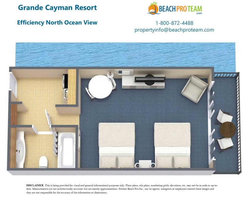 Grande Cayman Resort Efficiency Ocean View